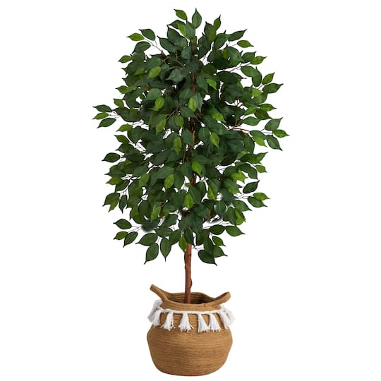 4ft. Artificial Ficus Tree with Basket
